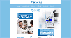 Desktop Screenshot of laboratoriorivera.com
